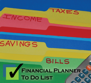 FINANCIAL PLANNING TO DO LIST